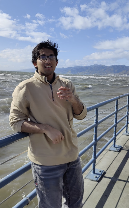 Vedarsh at the waterfront