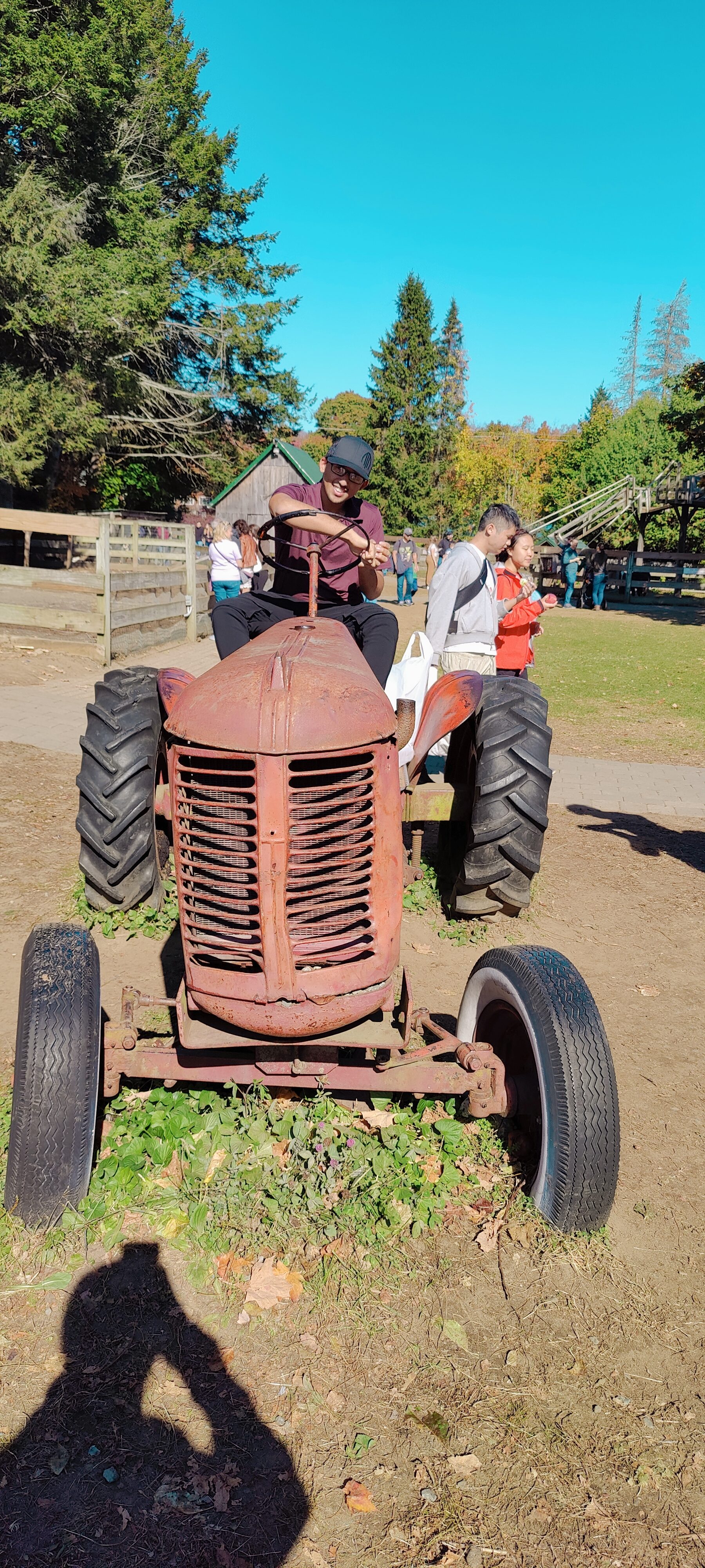 An apple-picking detour